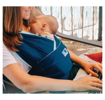 Μάρσιπος Baby K'tan Oasis turquoise blue στο Bebe Maison