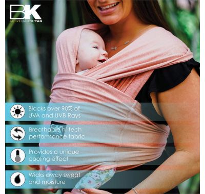 Μάρσιπος Baby K'tan Oasis turquoise blue στο Bebe Maison