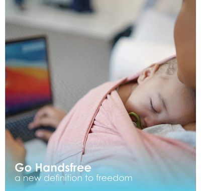 Μάρσιπος Baby K'tan Yoga heather coral στο Bebe Maison