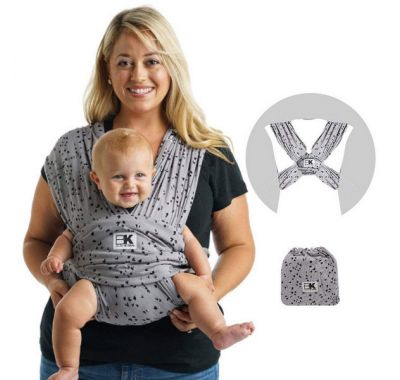 Μάρσιπος Baby K'tan Print Sweetheart grey στο Bebe Maison