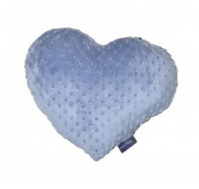 Διακοσμητικό μαξιλάρι βελουτέ Nautica καρδιά ανάγλυφο μπλε στο Bebe Maison
