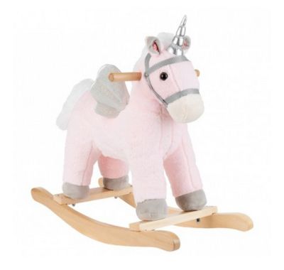 Κουνιστό ζωάκι Kikka Boo pink horse με ήχο στο Bebe Maison