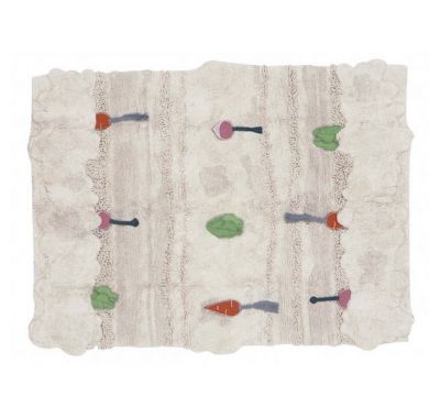 Παιδικό χαλί δωματίου Lorena Canals Veggie garden 120 x 160 εκ στο Bebe Maison