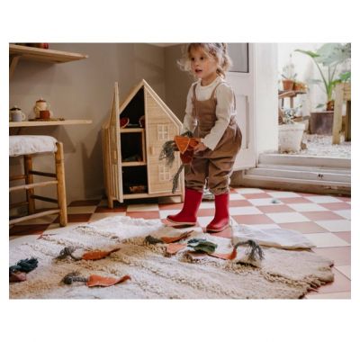 Παιδικό χαλί δωματίου Lorena Canals Veggie garden 120 x 160 εκ στο Bebe Maison