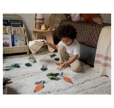 Παιδικό χαλί δωματίου Lorena Canals Veggie garden 120 x 160 εκ στο Bebe Maison