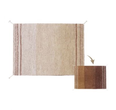 Χαλί δωματίου διπλής όψης Lorena Canals twin toffee 170X240 εκ στο Bebe Maison