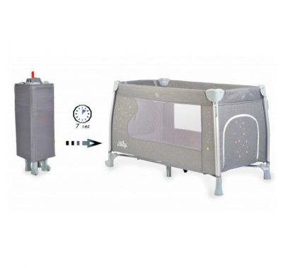 Διώροφο παρκοκρέβατο Cangaroo ISleep Grey στο Bebe Maison