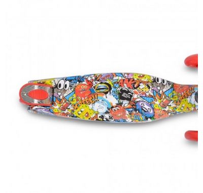 Τρίτροχο παιδικό πατίνι - scooter Byox Rapture red στο Bebe Maison