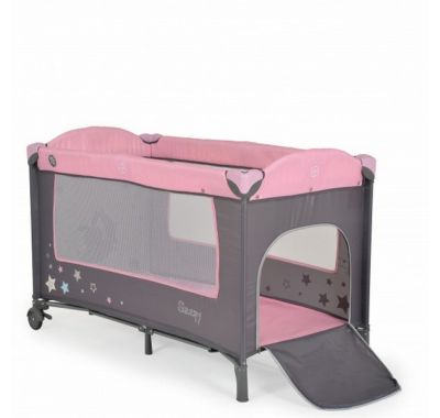 Διώροφο παρκοκρέβατο Cangaroo Sleepy pink στο Bebe Maison