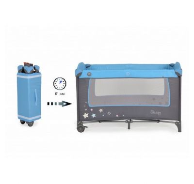 Διώροφο παρκοκρέβατο Cangaroo Sleepy Blue στο Bebe Maison