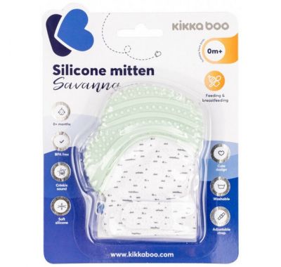 Γάντι με μασητικό Savanna mint στο Bebe Maison