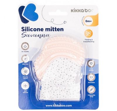 Γάντι με μασητικό Savanna pink στο Bebe Maison