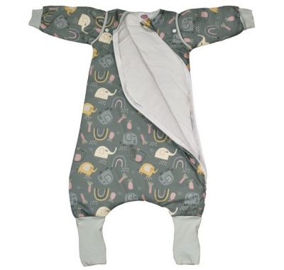 Χειμερινός υπνόσακος Tender 2.5 tog Flex elephants λαδί στο Bebe Maison