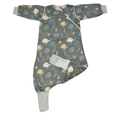 Χειμερινός υπνόσακος Tender 2.5 tog Flex elephants λαδί στο Bebe Maison