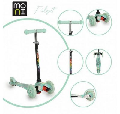 Παιδικό πατίνι Cangaroo τρίτροχο Fidget mint στο Bebe Maison