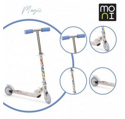 Παιδικό πατίνι αναδιπλούμενο Cangaroo δίτροχο Magic mania blue D001-1 στο Bebe Maison