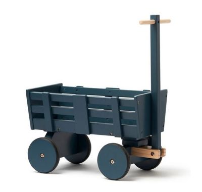 Kids Concept Carl Larrson blue wooden doll carriage στο Bebe Maison