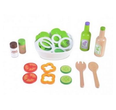 Παιδικό ξύλινο σετ σαλάτας Cangaroo 4303 στο Bebe Maison