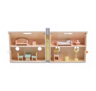 Ξύλινο πτυσσόμενο κουκλόσπιτο Cangaroo 4139 στο Bebe Maison