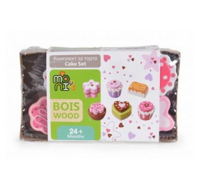 Ξύλινο παιδικό σετ με κεΪκάκια Cangaroo PH01D010 στο Bebe Maison