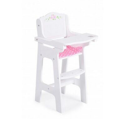 Ξύλινη ψηλή παιδική καρέκλα για κούκλα Cangaroo με μαξιλάρι PH12B012 στο Bebe Maison