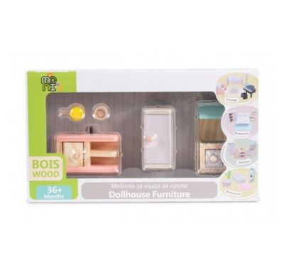 Ξύλινα παιδικά παιχνίδια κουζίνας Cangaroo για κουκλόσπιτο 4013 στο Bebe Maison