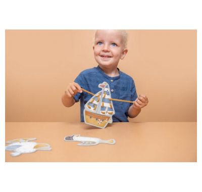 Σετ 5 χαρτονένιες κάρτες με κορδόνι Little Dutch sailors bay στο Bebe Maison