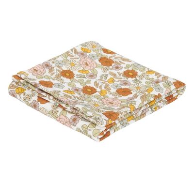 Little Dutch vintage little flowers cuddle blanket - sleeping blanket 120X120cm. στο Bebe Maison