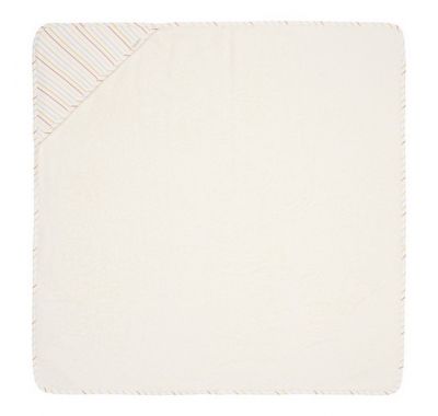 Βρεφική μπουρνουζοπετσέτα Little Dutch vintage sunny stripes 100 x 100 στο Bebe Maison