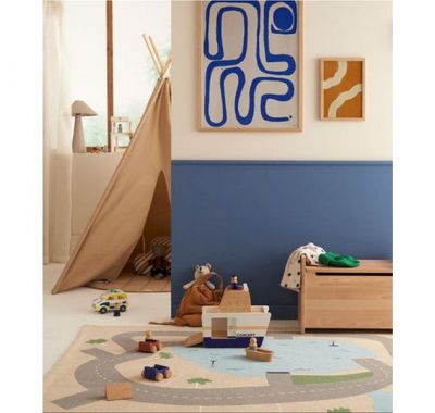 Ξύλινο πλοίο με αυτοκίνητα Kids Concept Aiden στο Bebe Maison