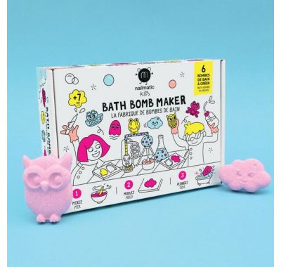 Σετ παιχνιδιού & παρασκευής Bath bomb Nailmatic σε 6 σχέδια στο Bebe Maison