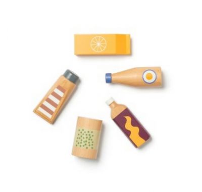 Σετ ξύλινα μπουκάλια Kids Concept Kid's hub στο Bebe Maison