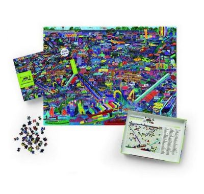 Παζλ 1000 κομματιών Crocodile Creek Μέσα Μαζικής Μεταφοράς στο Bebe Maison