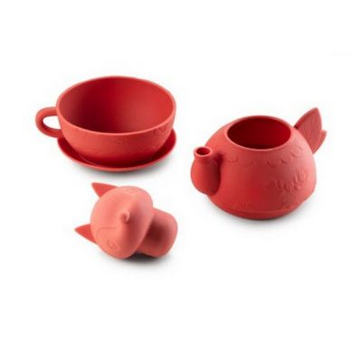 Παιχνίδι μπάνιου σιλικόνης Lilliputiens σετ τσαγιού Αλίς στο Bebe Maison