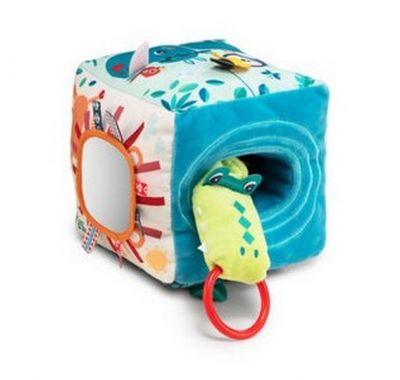 Υφασμάτινος κύβος δραστηριοτήτων με ήχους Lilliputiens ζούγκλα στο Bebe Maison