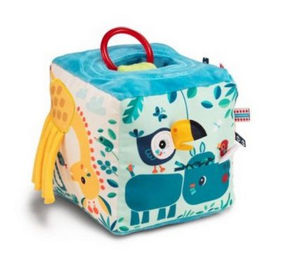 Υφασμάτινος κύβος δραστηριοτήτων με ήχους Lilliputiens ζούγκλα στο Bebe Maison