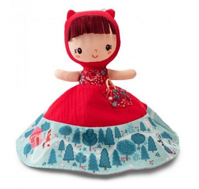 Red Riding Hood Lilliputiens double sided fabric doll στο Bebe Maison