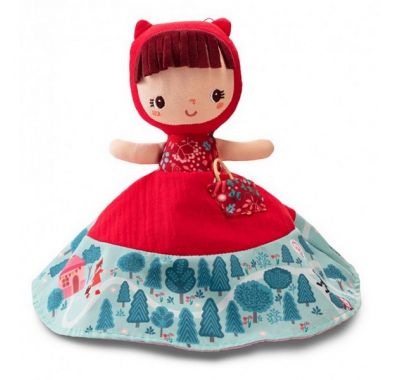 Red Riding Hood Lilliputiens double sided fabric doll στο Bebe Maison