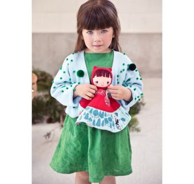 Υφασμάτινη κούκλα κοκκινοσκουφίτσα Lilliputiens διπλής όψης στο Bebe Maison