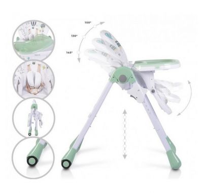 Καρεκλάκι φαγητού Cangaroo Muffin μέντα στο Bebe Maison