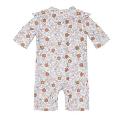 Ολόσωμο κοντομάνικο μαγιό Little Dutch Vintage Little Flowers στο Bebe Maison