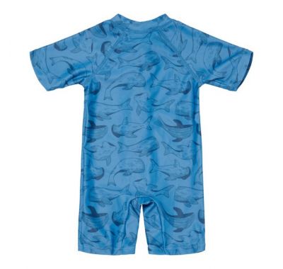 Ολόσωμο βρεφικό μαγιό Little Dutch Sea Life Blue στο Bebe Maison