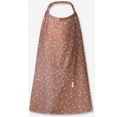 Ποδιά θηλασμού Minene Brown Dots στο Bebe Maison