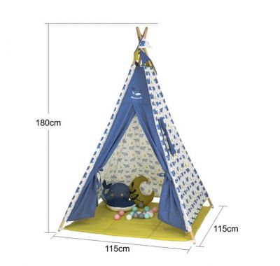 Παιδική σκηνή Bebe Stars Whales με 20 μπάλες στο Bebe Maison