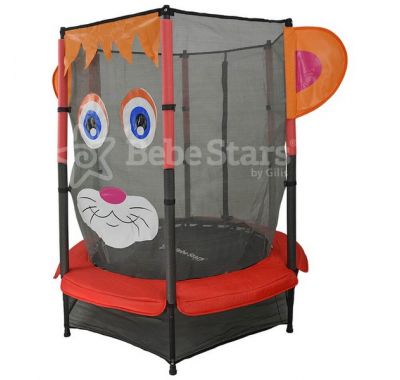 Τραμπολίνο 140cm με δύχτι Bebe Stars Lion στο Bebe Maison