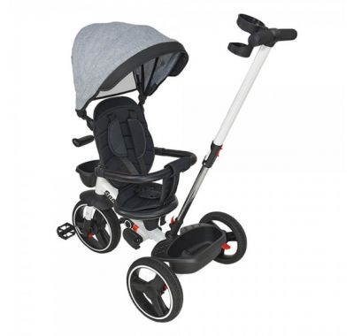 Ποδηλατάκι τρίκυκλο 360° Bebe Stars Spark γκρι στο Bebe Maison