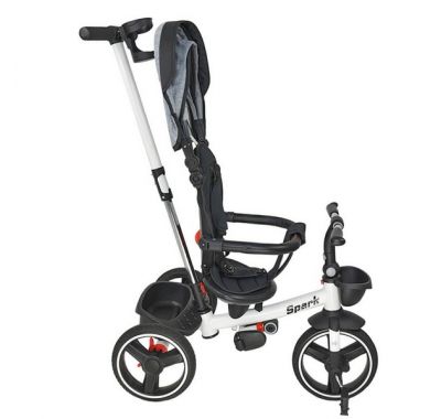 Ποδηλατάκι τρίκυκλο 360° Bebe Stars Spark γκρι στο Bebe Maison