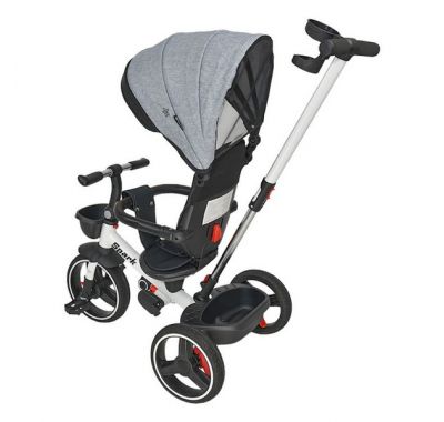 Ποδηλατάκι τρίκυκλο 360° Bebe Stars Spark γκρι στο Bebe Maison