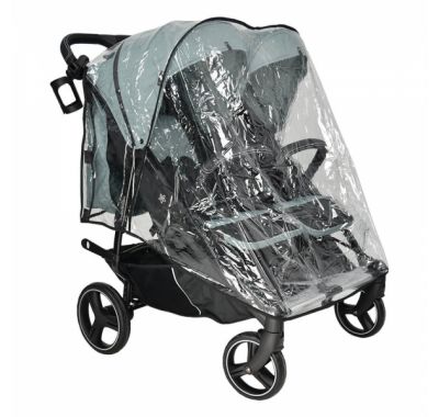 Καρότσι διδύμων Bebe Stars Double Trouble Petrol στο Bebe Maison