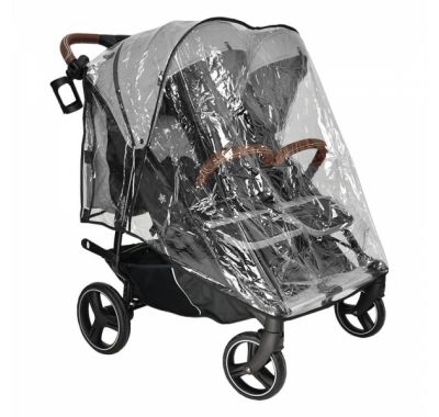 Καρότσι διδύμων Bebe Stars Double Trouble Grey στο Bebe Maison